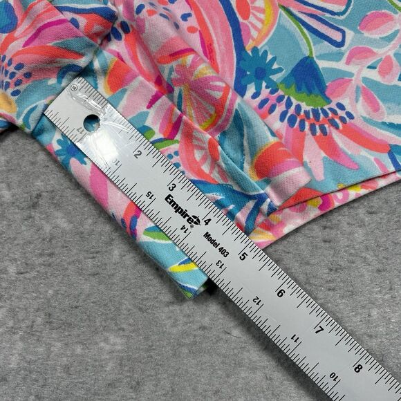 Lilly Pulitzer Shorts Womens Size 4 Tropical Punch Knit Callahan Fruit Pattern - Picture 7 of 12